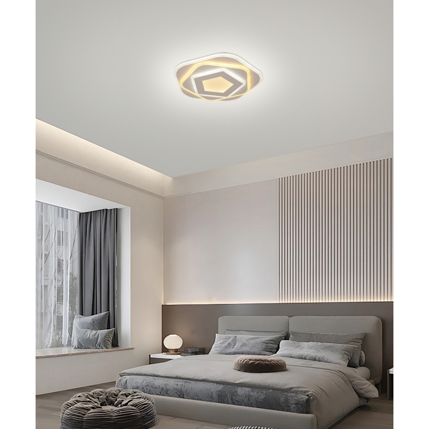 Brilagi - LED Zatemnitvena stropna svetilka MODERN MINI LED/53W/230V 3000/4000/6000K + Daljinski upravljalnik