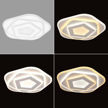 Brilagi - zatemnljivo LED stropno svetilo MODERN MINI LED/53W/230V 3000-6000K premer 30 cm + daljinski upravljalnik