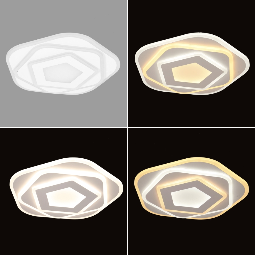 Brilagi - zatemnljivo LED stropno svetilo MODERN MINI LED/53W/230V 3000-6000K premer 30 cm + daljinski upravljalnik