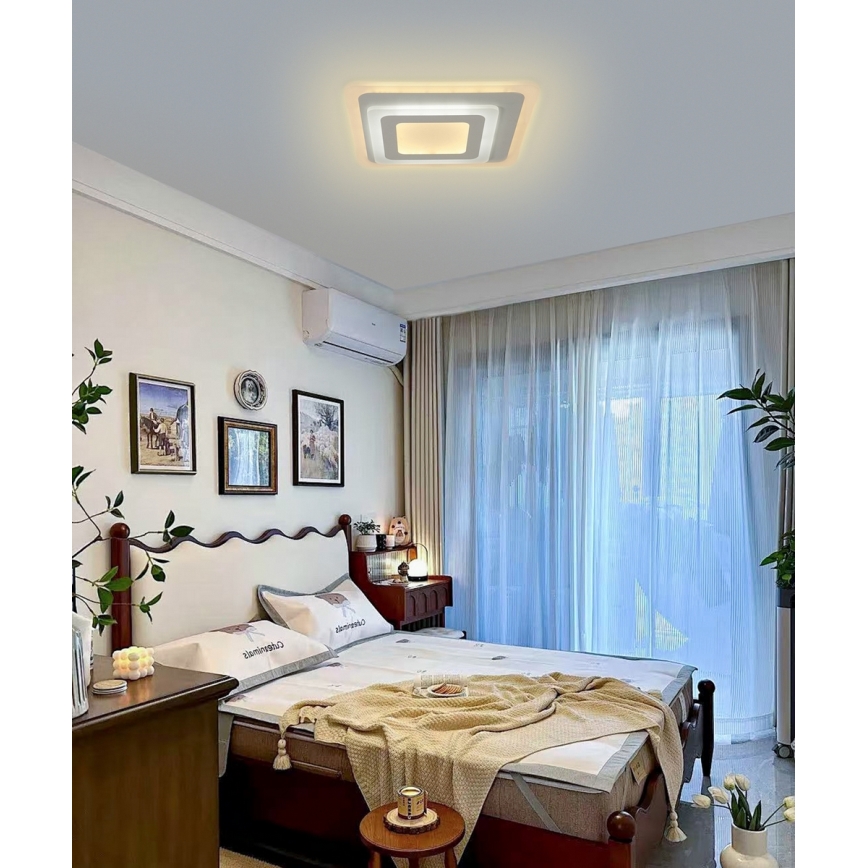 Brilagi - LED Zatemnitvena stropna svetilka MODERN MINI LED/65W/230V 3000/4000/6000K + Daljinski upravljalnik