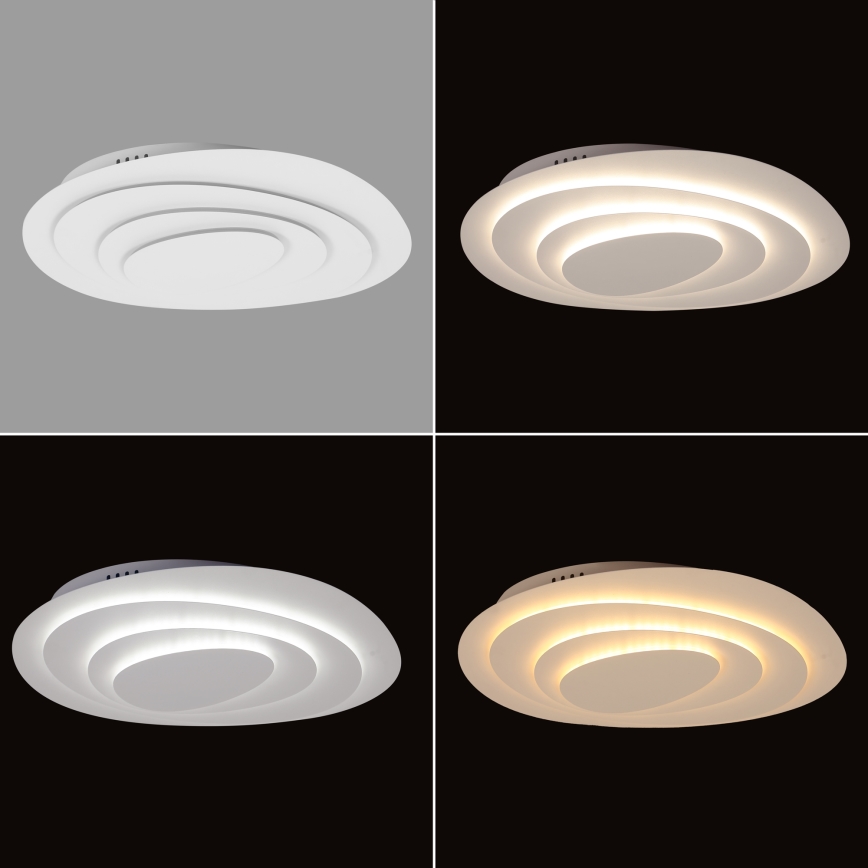 Brilagi - LED Zatemnitvena stropna svetilka MODERN MINI LED/65W/230V 3000/4000/6000K 41x34,3 cm + Daljinski upravljalnik