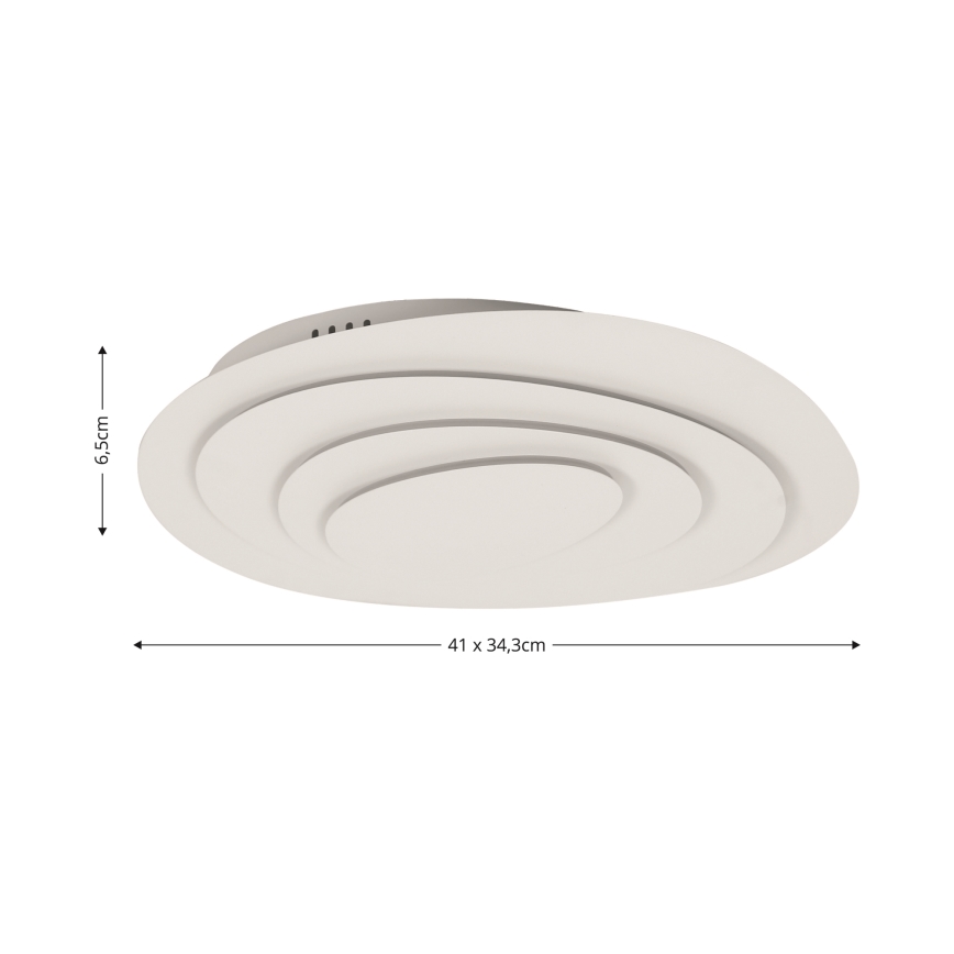 Brilagi - LED Zatemnitvena stropna svetilka MODERN MINI LED/65W/230V 3000/4000/6000K 41x34,3 cm + Daljinski upravljalnik