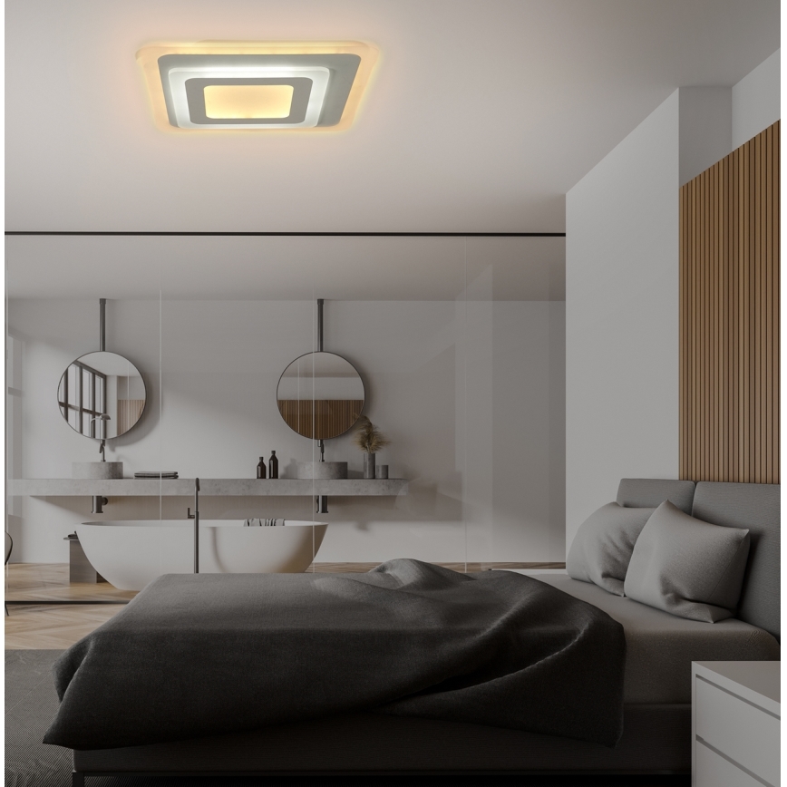 BRILAGI - LED Zatemnljivo stropno svetilo MODERN MINI LED/65W/230V 3000-6000K 37x37 cm + daljinski upravljalnik