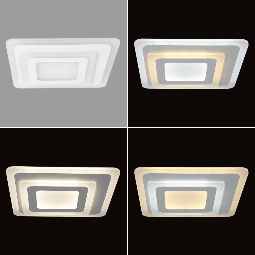 BRILAGI - LED Zatemnljivo stropno svetilo MODERN MINI LED/65W/230V 3000-6000K 37x37 cm + daljinski upravljalnik