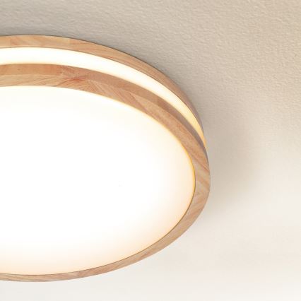 Brilagi - LED Stropna svetilka MOLINA LED/24W/230V hrast pr. 29 cm