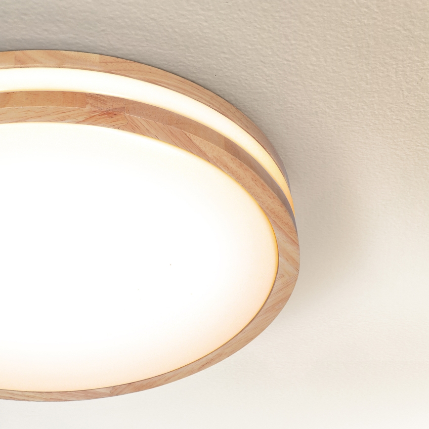 Brilagi - LED Stropna svetilka MOLINA LED/24W/230V hrast pr. 29 cm
