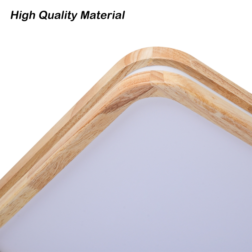 Brilagi - LED stropna svetilka MOLINA SQUARE LED/32W/230V 3000/4000/6000K, hrast, 30x30 cm