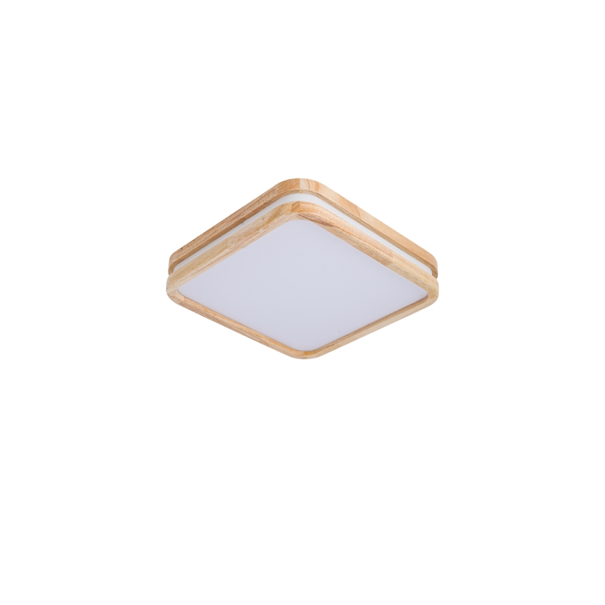 Brilagi - LED stropna svetilka MOLINA SQUARE LED/32W/230V 3000/4000/6000K, hrast, 30x30 cm