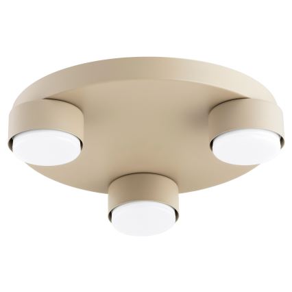 Brilagi - LED stropna svetilka MONO 3xGX53/30W/230V, premer 30 cm, bež