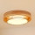 Brilagi - LED Stropna svetilka MONTANA BOHO LED/26W/230V pr. 60 cm rjava
