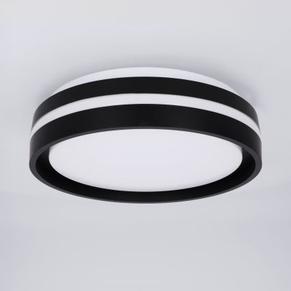 Brilagi - LED stropna svetilka NAOMI LED/24W/230V Ø 28,5 cm črna