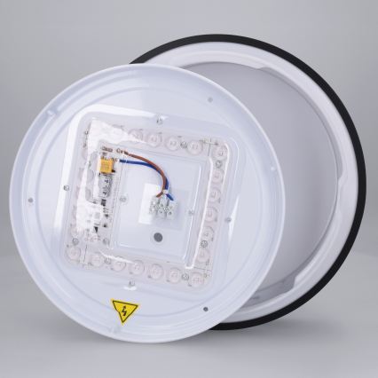 Brilagi - LED stropna svetilka NAOMI LED/24W/230V Ø 28,5 cm črna