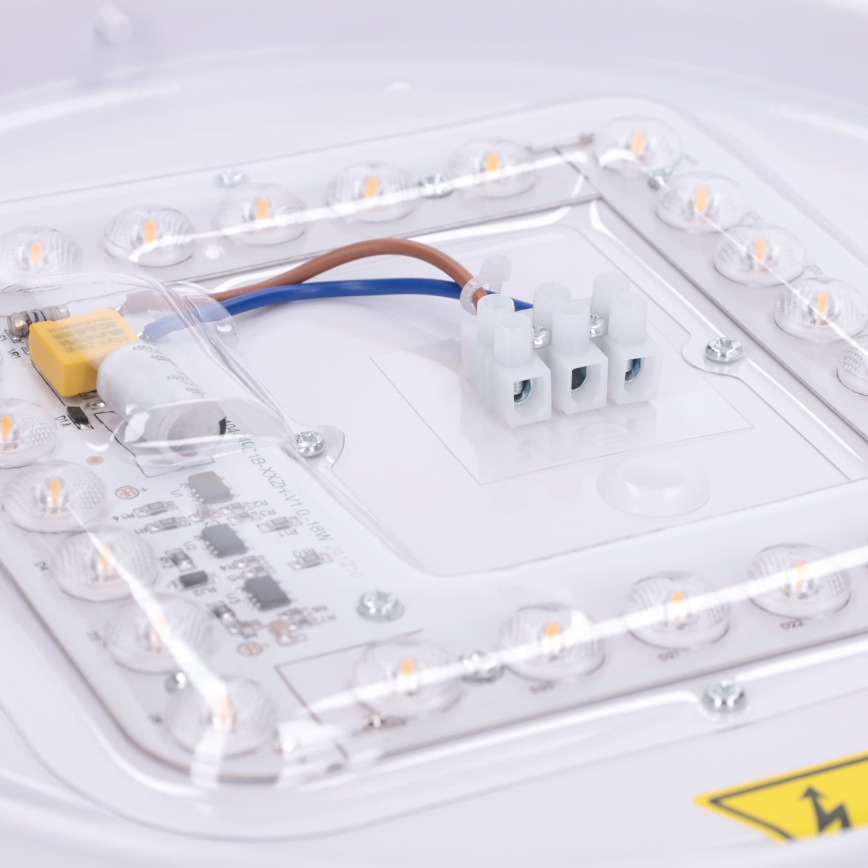 BRILAGI - LED stropna svetilka PILANA LED/24W/230V hrast/zlata, premer 30 cm