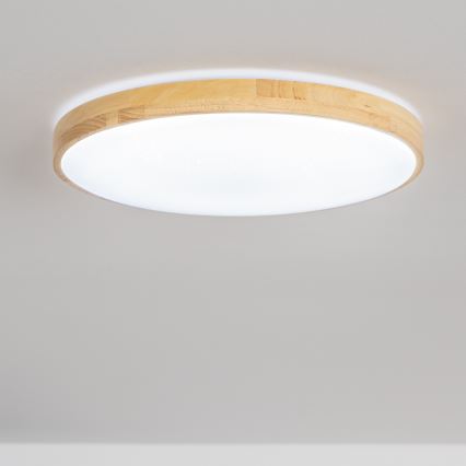 Brilagi - Zatemnjiva LED stropna svetilka PINE LED/24W/230V premer 42 cm 3000-6500K + daljinski upravljalnik