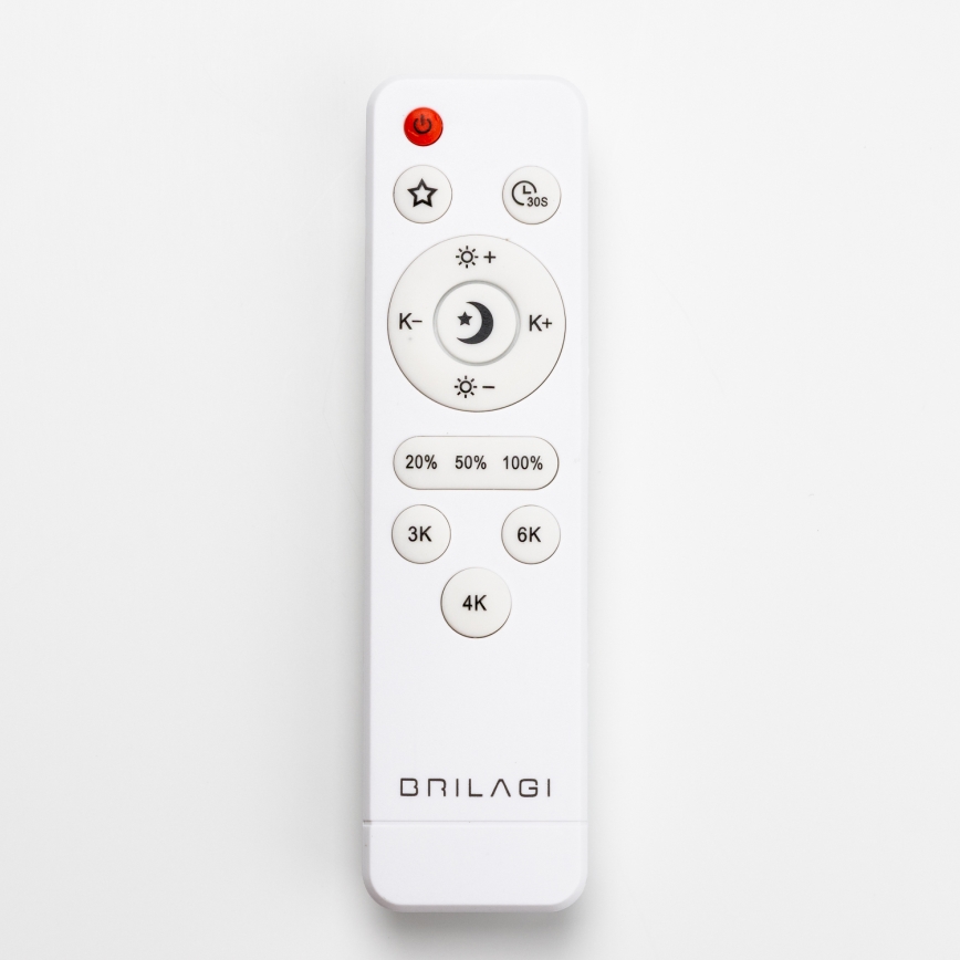 Brilagi - LED zatemnjiva stropna svetilka PINE LED/60W/230V premer 52 cm 3000-6500K + daljinski upravljalnik