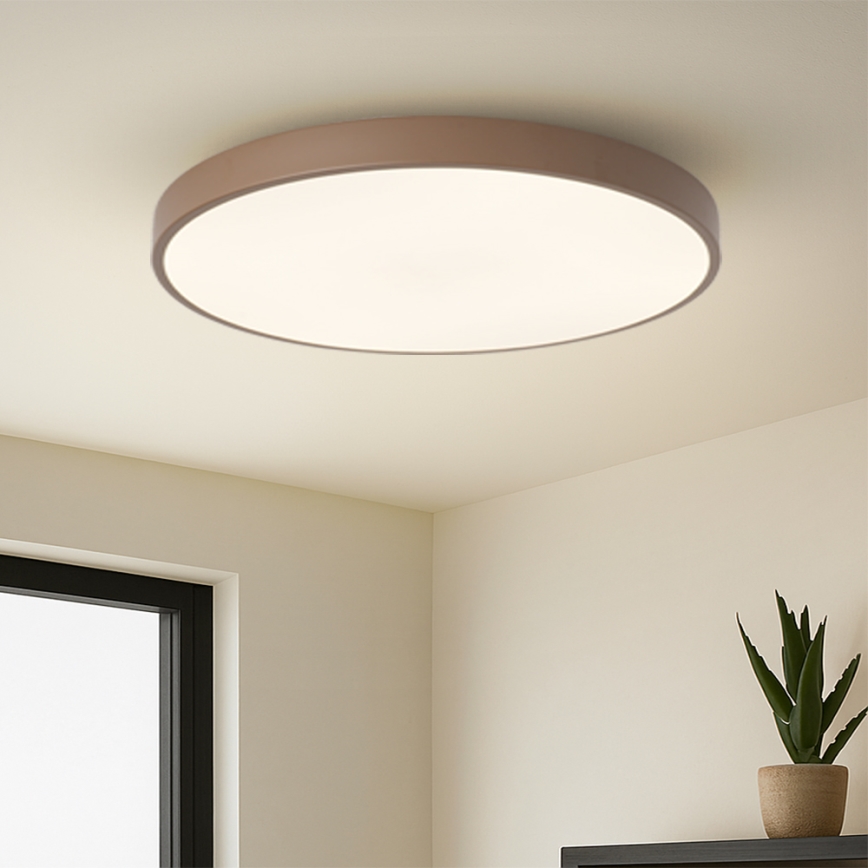 Brilagi - LED stropna svetilka POOL LED/100W/230V 3000/4000/6000K premer 80 cm rjava