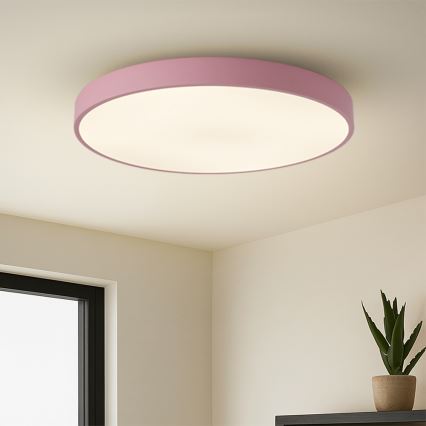 Brilagi - LED stropna svetilka POOL LED/100W/230V 3000/4000/6000K premer 80 cm rožnata