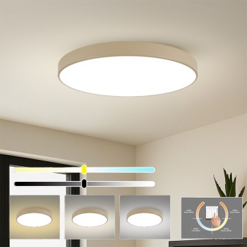 Brilagi - LED stropna svetilka POOL LED/128W/230V 3000/4000/6000K premer 100 cm bež