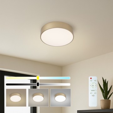 Brilagi - LED stropna svetilka POOL LED/24W/230V 3000/4000/6000K premer 20 cm zlata