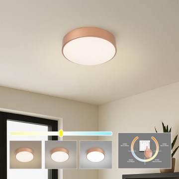 BRILAGI - LED stropna svetilka POOL LED/24W/230V 3000/4000/6000K Ø 20 cm bakrena