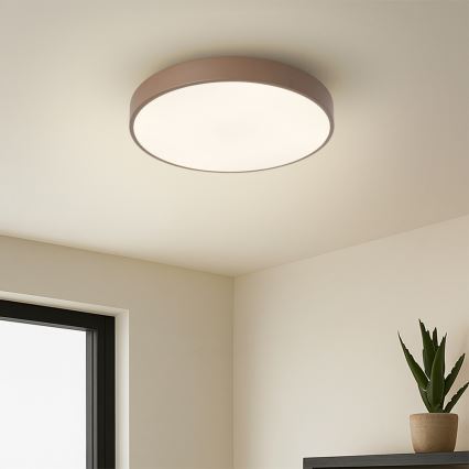 Brilagi - LED stropna svetilka POOL LED/36W/230V 3000/4000/6000K, premer 30 cm, rjava