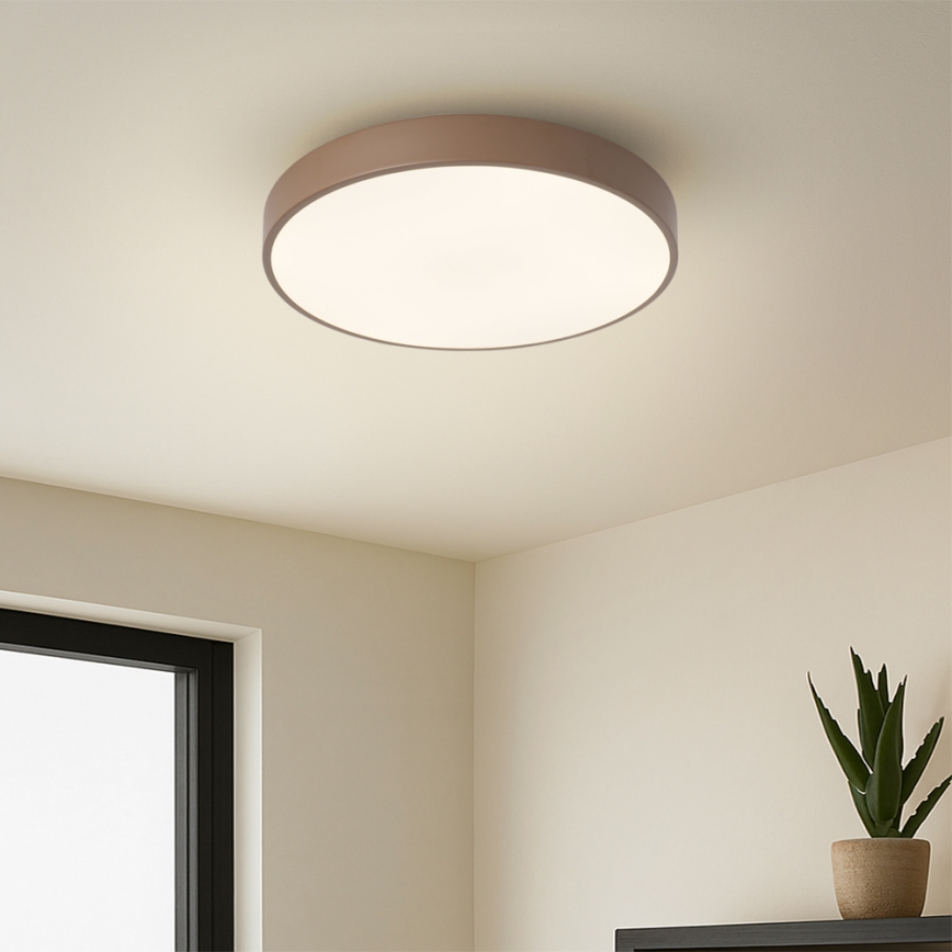 Brilagi - LED stropna svetilka POOL LED/36W/230V 3000/4000/6000K, premer 30 cm, rjava