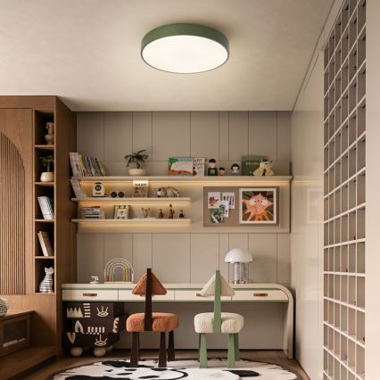 Brilagi - stropna LED svetilka POOL LED/36W/230V 3000/4000/6000K premer 30 cm zelena