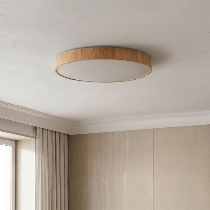 Brilagi - LED stropna svetilka POOL LED/36W/230V 3000/4000/6000K, premer 30 cm, lesni dekor