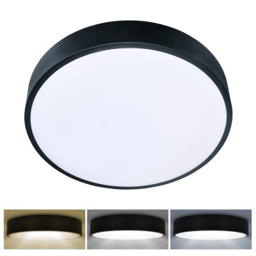 Brilagi - LED Stropna svetilka POOL LED/36W/230V 3000/4500/6000K pr. 30 cm črna