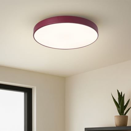 Brilagi - Stropna LED svetilka POOL LED/48W/230V 3000/4000/6000K premer 40 cm bordo