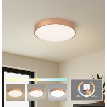 Brilagi - LED Stropna svetilka POOL LED/48W/230V 3000/4000/6000K premer 40 cm bronasta