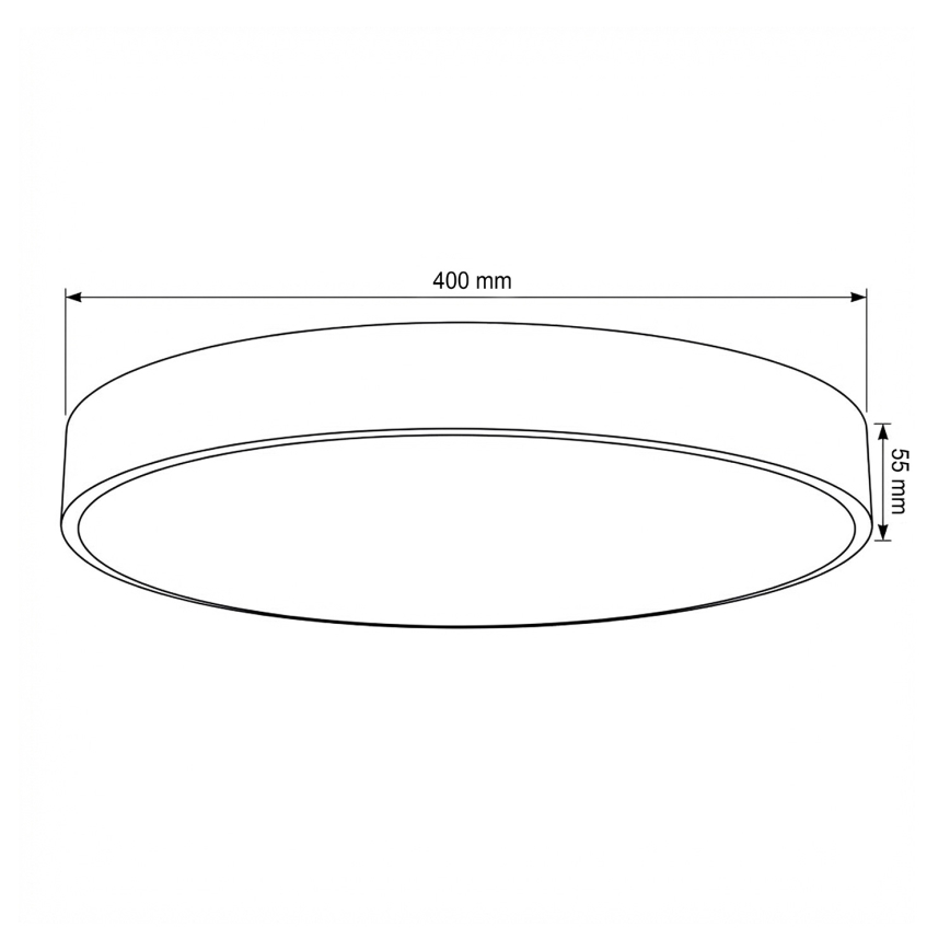 Brilagi - LED stropna svetilka POOL LED/48W/230V 3000/4000/6000K premer 40 cm bež