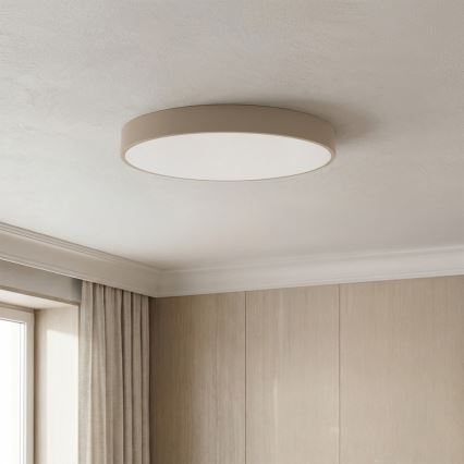 Brilagi - LED zatemnljivo stropno svetilo POOL LED/50W/230V 3000-6000K, premer 40 cm, bež, z daljinskim upravljalnikom
