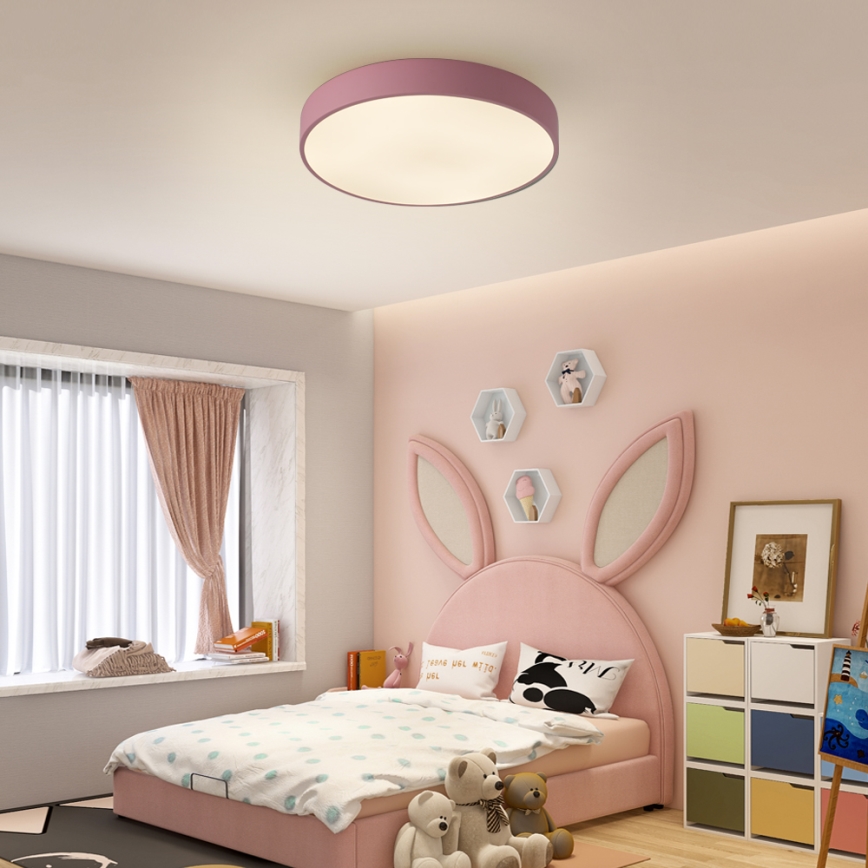 Brilagi - LED stropna svetilka POOL LED/60W/230V 3000/4000/6000K Ø 50 cm, rožnata