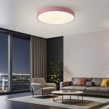 Brilagi - LED stropna svetilka POOL LED/60W/230V 3000/4000/6000K, premer 60 cm, rožnata