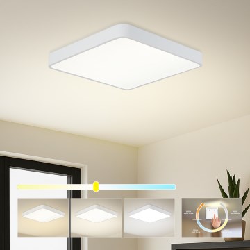 Brilagi - LED stropna svetilka POOL SQUARE LED/36W/230V 3000/4000/6000K 40x40 cm bela