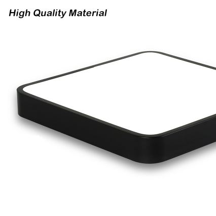 Brilagi - LED stropna svetilka POOL SQUARE LED/36W/230V 3000/4500/6000K 40x40 cm črna