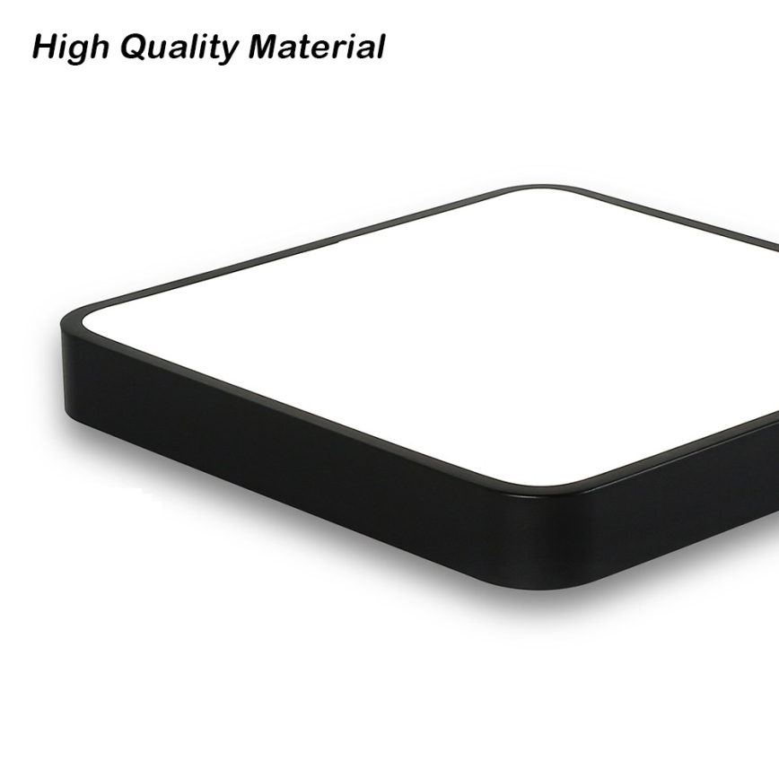 Brilagi - LED stropna svetilka POOL SQUARE LED/36W/230V 3000/4500/6000K 40x40 cm črna