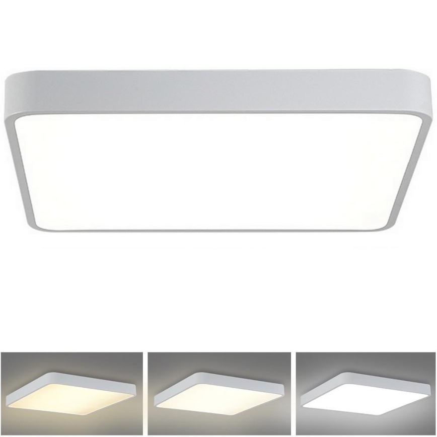 Brilagi - LED stropna svetilka POOL SQUARE LED/48W/230V 3000/4500/6000K 50x50 cm bela