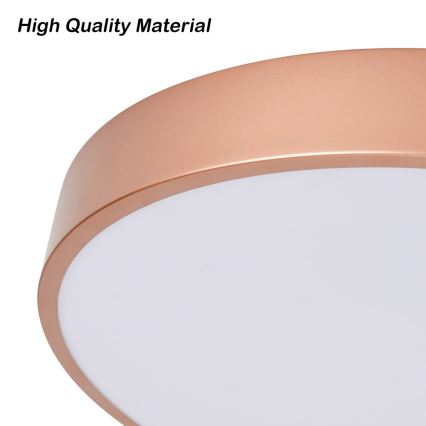 Brilagi - LED zatemnljivo stropno svetilo POOL LED/60W/230V 3000-6000K premer 50 cm bronasto + daljinski upravljalnik