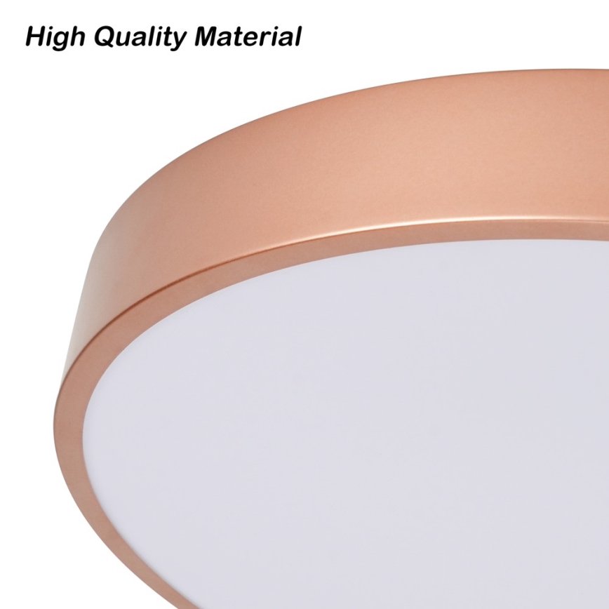 Brilagi - LED zatemnljivo stropno svetilo POOL LED/60W/230V 3000-6000K premer 50 cm bronasto + daljinski upravljalnik
