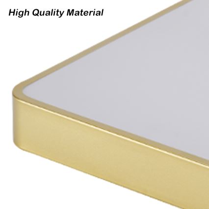 Brilagi - LED zatemnljivo stropno svetilo POOL LED/36W/230V 3000-6000K 40x40 cm zlato + daljinski upravljalnik