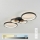 Brilagi - LED stropna svetilka RINGO z zatemnitvijo LED/34W/230V 3000-6000K 28x78 cm črna + daljinski upravljalnik