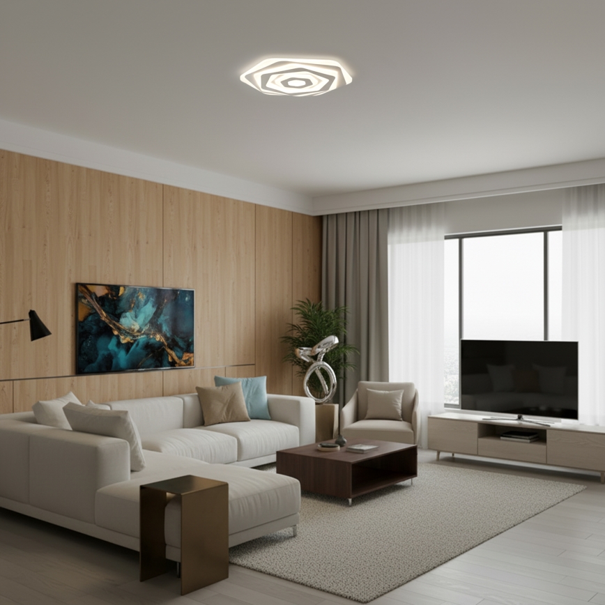 Brilagi - LED zatemnljivo stropno svetilo MODERN LED/85W/230V 3000-6000K, premer 53 cm + daljinski upravljalnik
