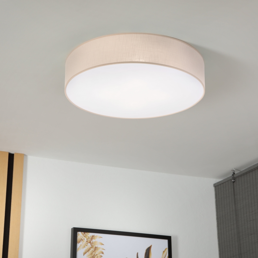 Brilagi - LED stropna svetilka SIRIJA 4xE27/15W/230V premer 60 cm bež
