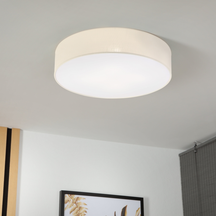 Brilagi - LED stropna svetilka SIRIJA 4xE27/15W/230V, premer 60 cm, kremna