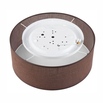 Brilagi - LED Stropna svetilka SIRIJA LED/12W/230V pr. 35 cm rjava