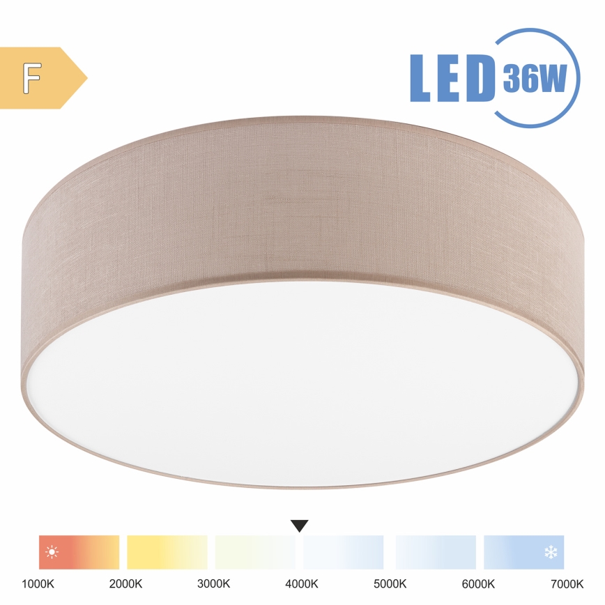 Brilagi - LED Stropna svetilka SIRIJA LED/36W/230V pr. 45 cm bež