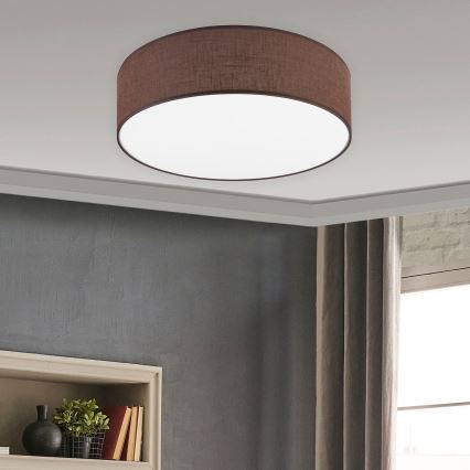 Brilagi - LED Stropna svetilka SIRIJA LED/36W/230V pr. 45 cm rjava