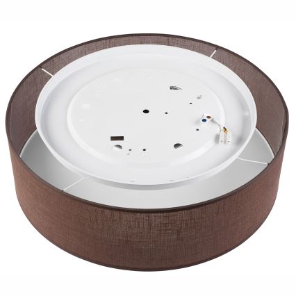 Brilagi - LED Stropna svetilka SIRIJA LED/36W/230V pr. 45 cm rjava